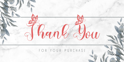 Belanie Lovely Font Poster 4