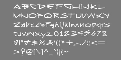 Berandal Font Poster 3