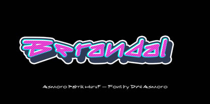 Berandal Font Poster 1