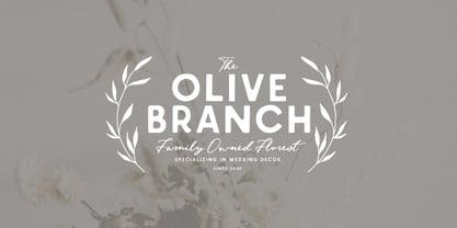 Thorn And Thistle Font Poster 5