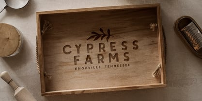 Thorn And Thistle Font Poster 4