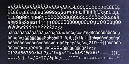 Ginohm Font Poster 7