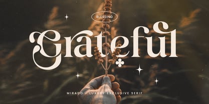 Mirado Font Poster 2