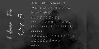 Lolenge Font Poster 6