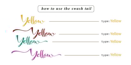 Twisty Squosh Font Poster 5