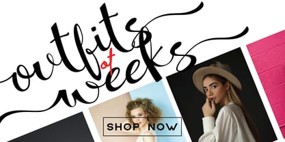 Twisty Squosh Font Poster 2