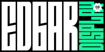 Edgar Display Font Poster 1