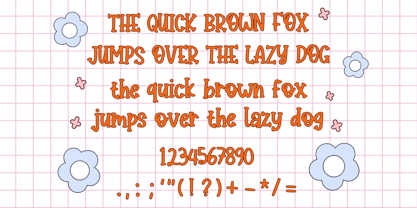 Quirky Comic Font Poster 5