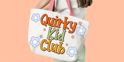 Quirky Comic Font Poster 4