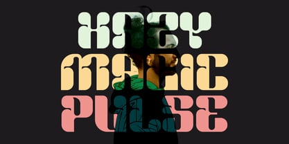 Groovy Bubble Font Poster 4