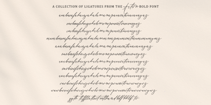 Artsn Script Pro Font Poster 6