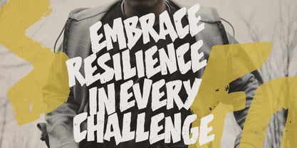 Half Awake Font Poster 5