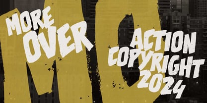 Half Awake Font Poster 3