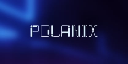 Polanix Font Poster 1