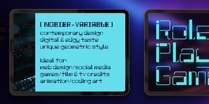 Polanix Font Poster 3