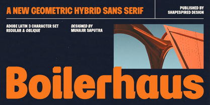 Boilerhaus Font Poster 1