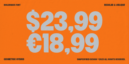 Boilerhaus Font Poster 7