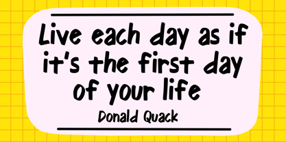 Handwriting Marker Font Poster 3