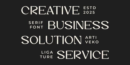 Vaggoe Font Poster 7