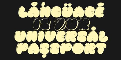 Pluffy Loon Font Poster 11