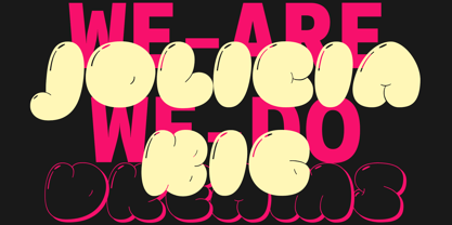 Pluffy Loon Font Poster 8