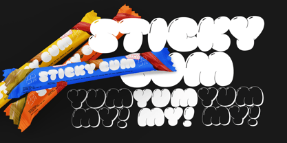 Pluffy Loon Font Poster 4