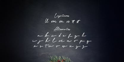 Artemay Bright Font Poster 8