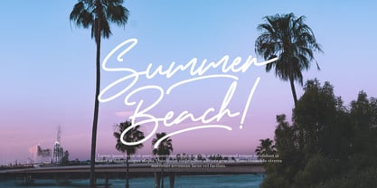 Artemay Bright Font Poster 3