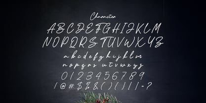 Artemay Bright Font Poster 7