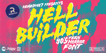 Hell Builder Font Poster 1