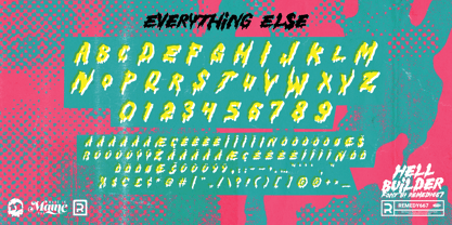 Hell Builder Font Poster 6