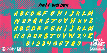 Hell Builder Font Poster 5