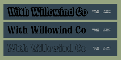 Badoney Font Poster 8