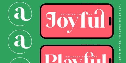 Glory Sugar Font Poster 2