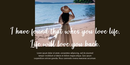 Mate Lawet Font Poster 8