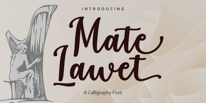 Mate Lawet Font Poster 1