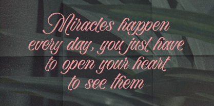 Bella Elegante Font Poster 3