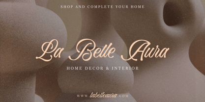 Bella Elegante Font Poster 7