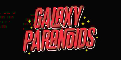 Gts Rocket Rumble Font Poster 3