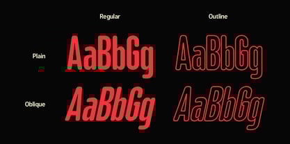 Gts Rocket Rumble Font Poster 2