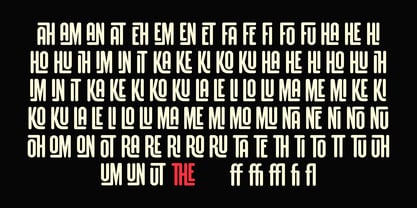 Gts Rocket Rumble Font Poster 11