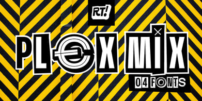 Plex Mix Font Poster 1