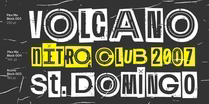 Plex Mix Font Poster 13