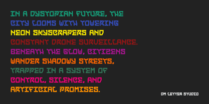 Reybox Font Poster 9