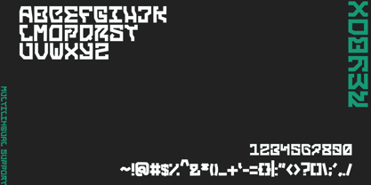 Reybox Font Poster 10