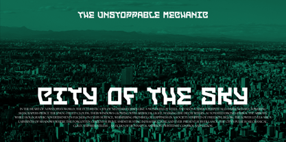 Reybox Font Poster 3