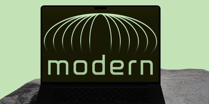 Modex Sans Font Poster 9