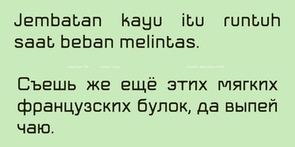 Modex Sans Font Poster 5