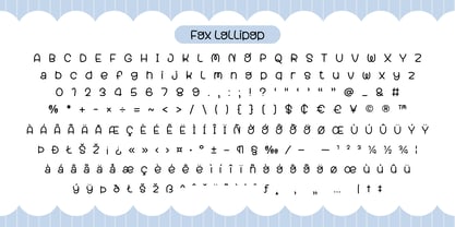 Fox Lollipop Font Poster 10