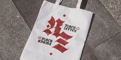 Black Webs Font Poster 10